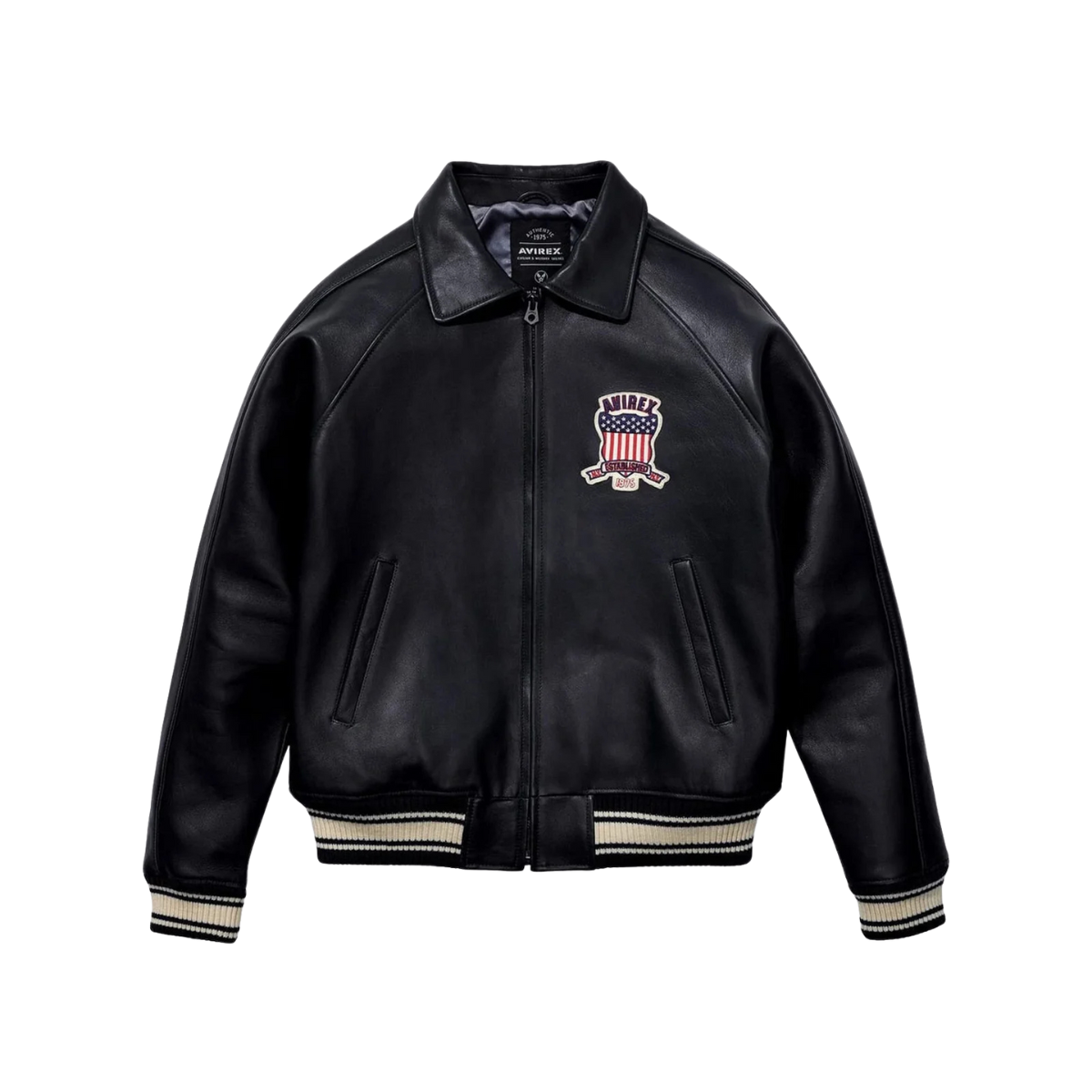 サ*♛様 新品　タグ付き　avirex leather jacket Avirex Leather Jacket