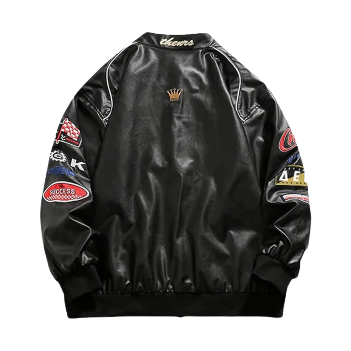 Aelfric Eden Racing Faux Mens Leather Jacket 1 Rich Styler