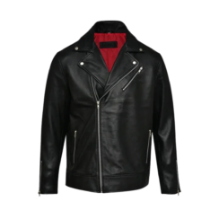 Biker Classic Fashion Cow-hide Leather Jacket