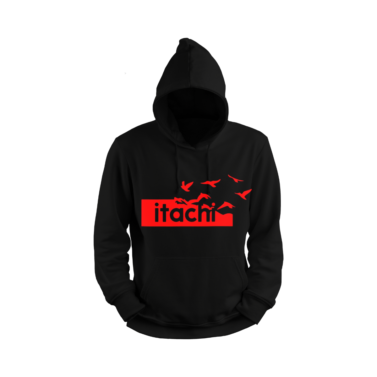 Itachi Uchicha Hoodie Crows Edition - Image 4
