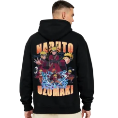 Naruto Uzumaki Evolution Hoodie
