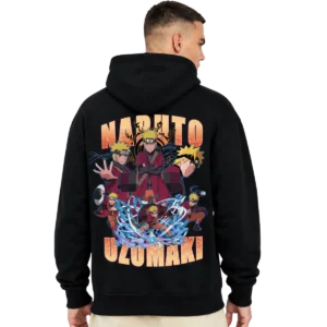 Naruto Uzumaki Evolution Hoodie