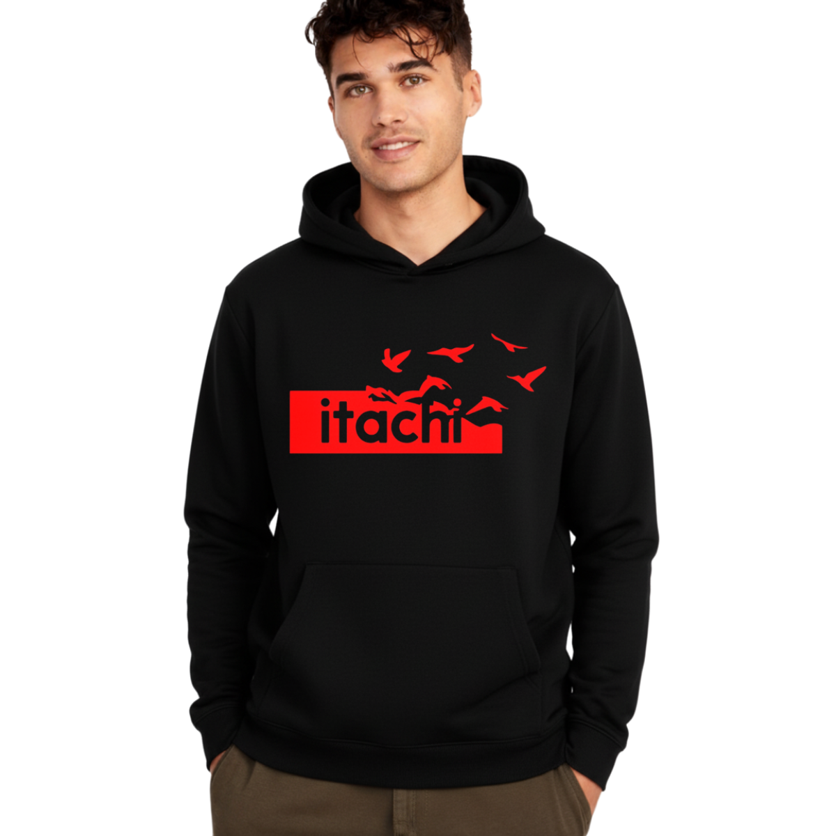 Itachi Uchicha Hoodie Crows Edition - Image 6