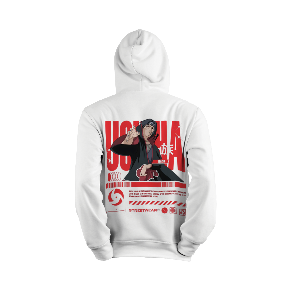 Itachi Uchicha Hoodie Crows Edition - Image 5