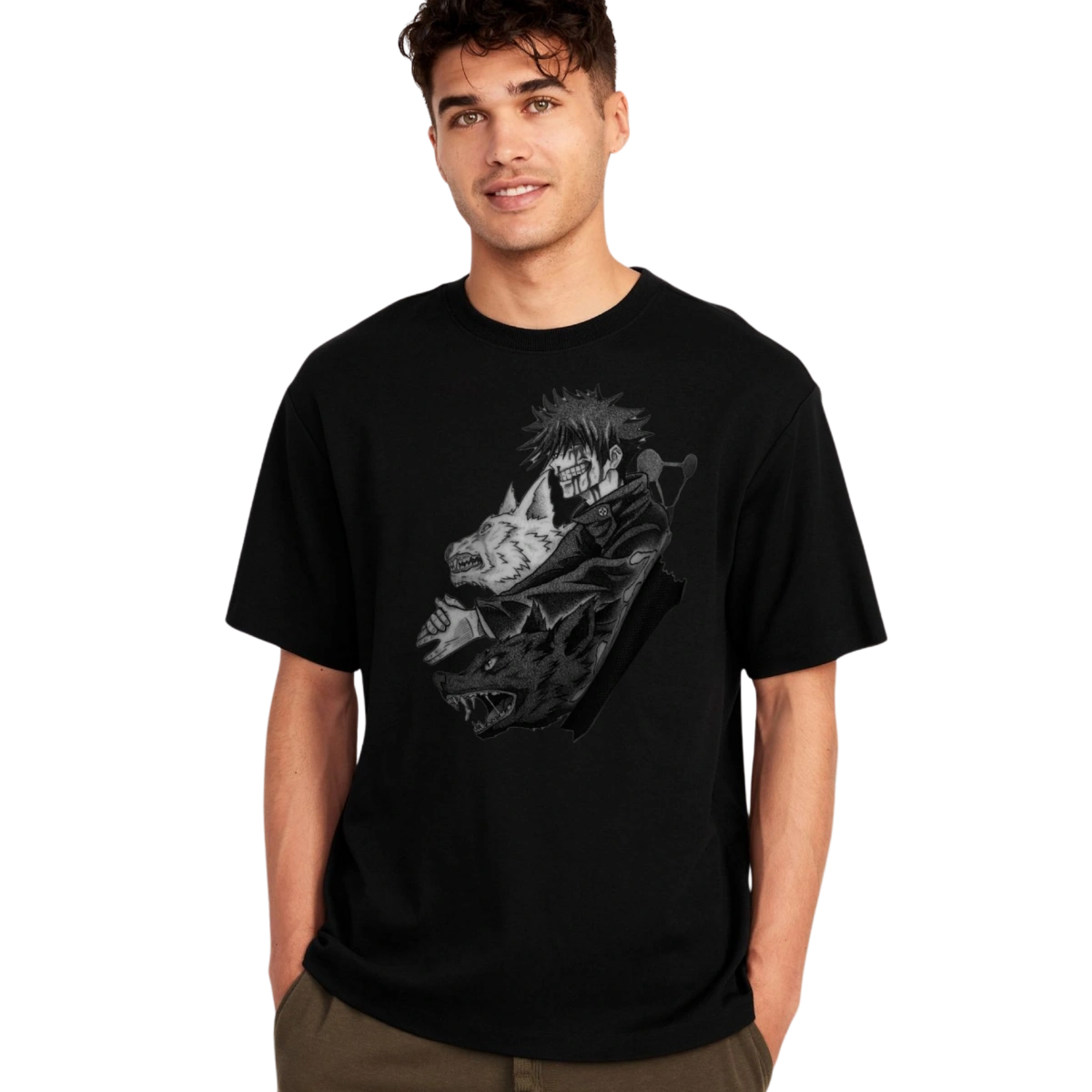 Megumi Fushiguro Black T-Shirt