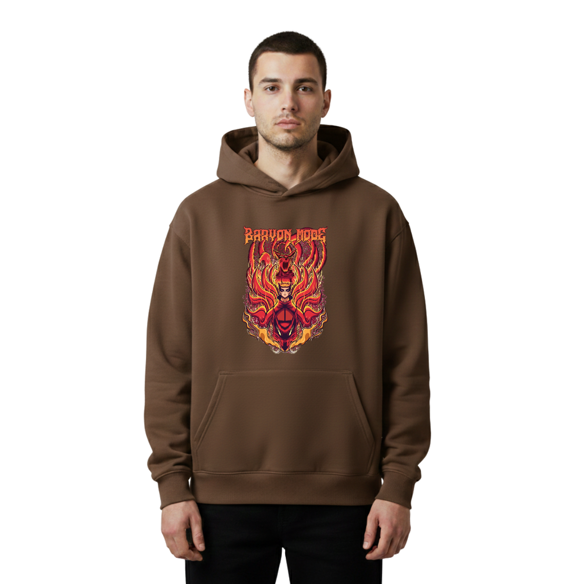 Baryon Mode Kurama Power Naruto Hoodie - Image 2