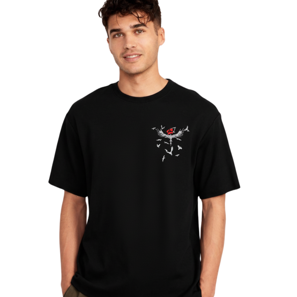 Itachi Uchicha illustration Graphic Tee - Image 2