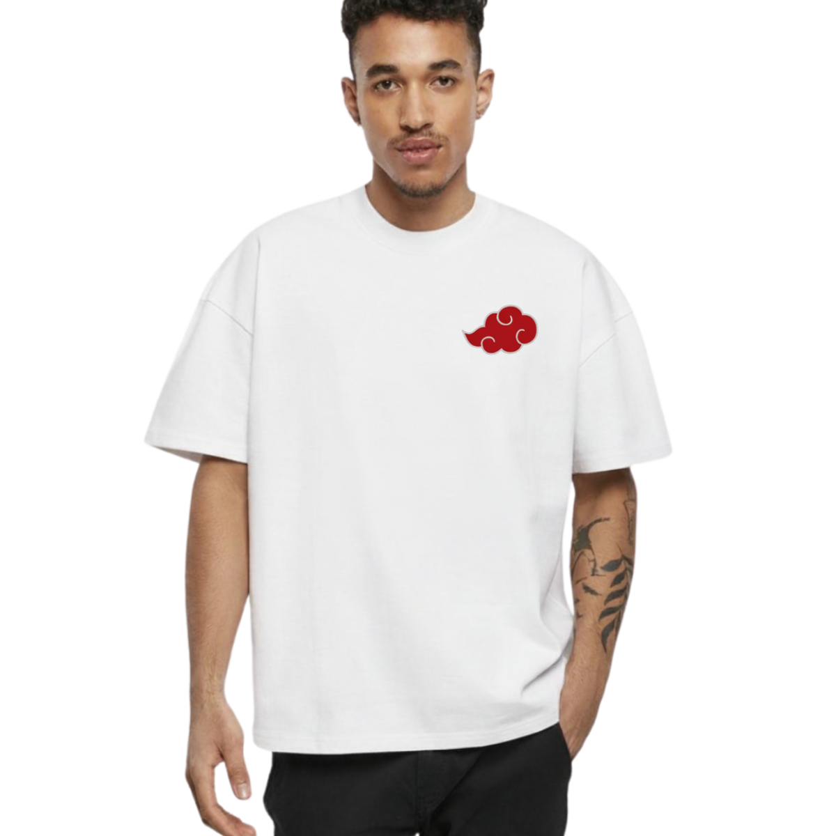 Itachi Uchiha Dragon Graphic Tee - Image 3