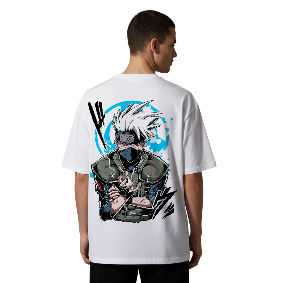 Kakashi Sensei Graphic T-Shirt - Image 4