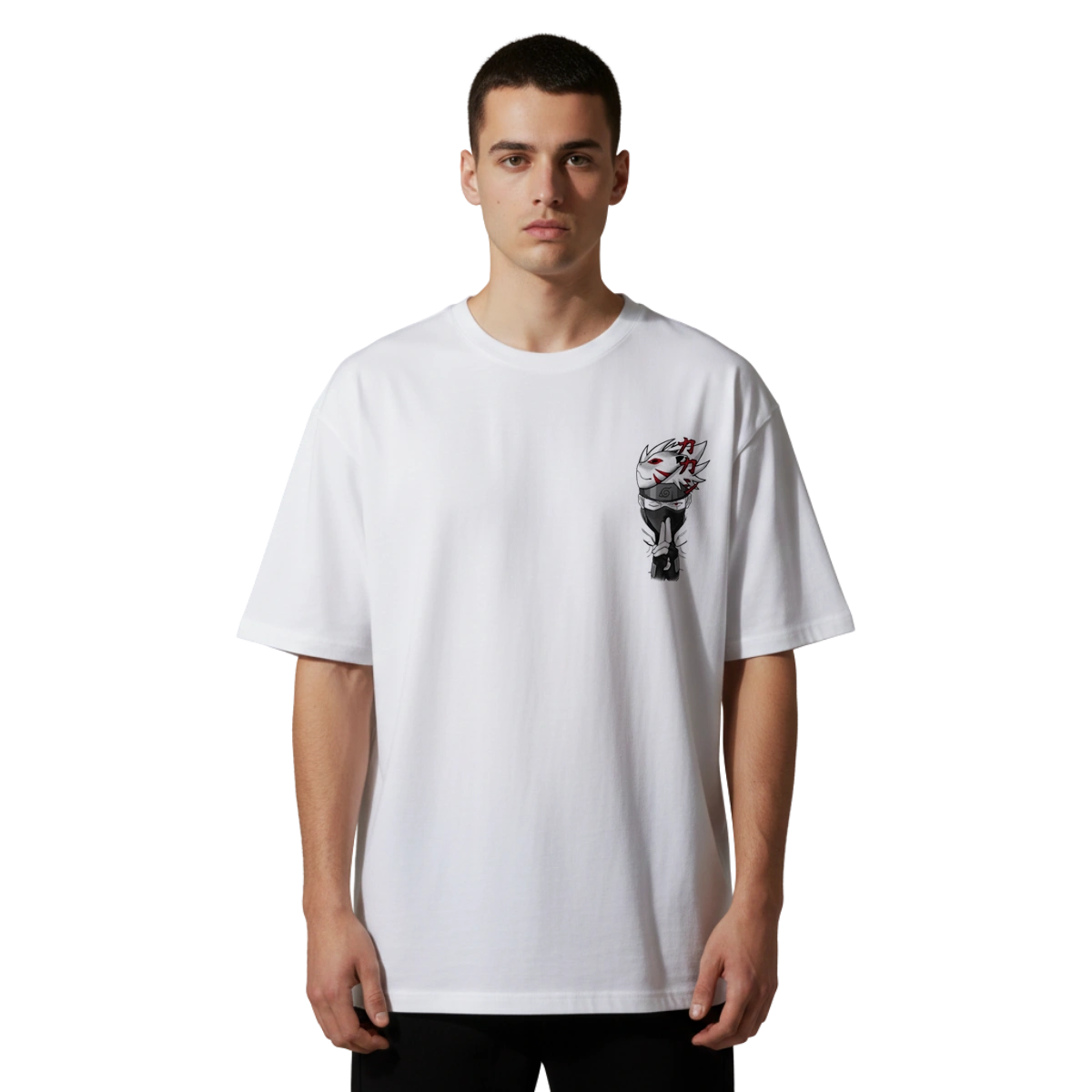 Kakashi Sensei Graphic T-Shirt - Image 3