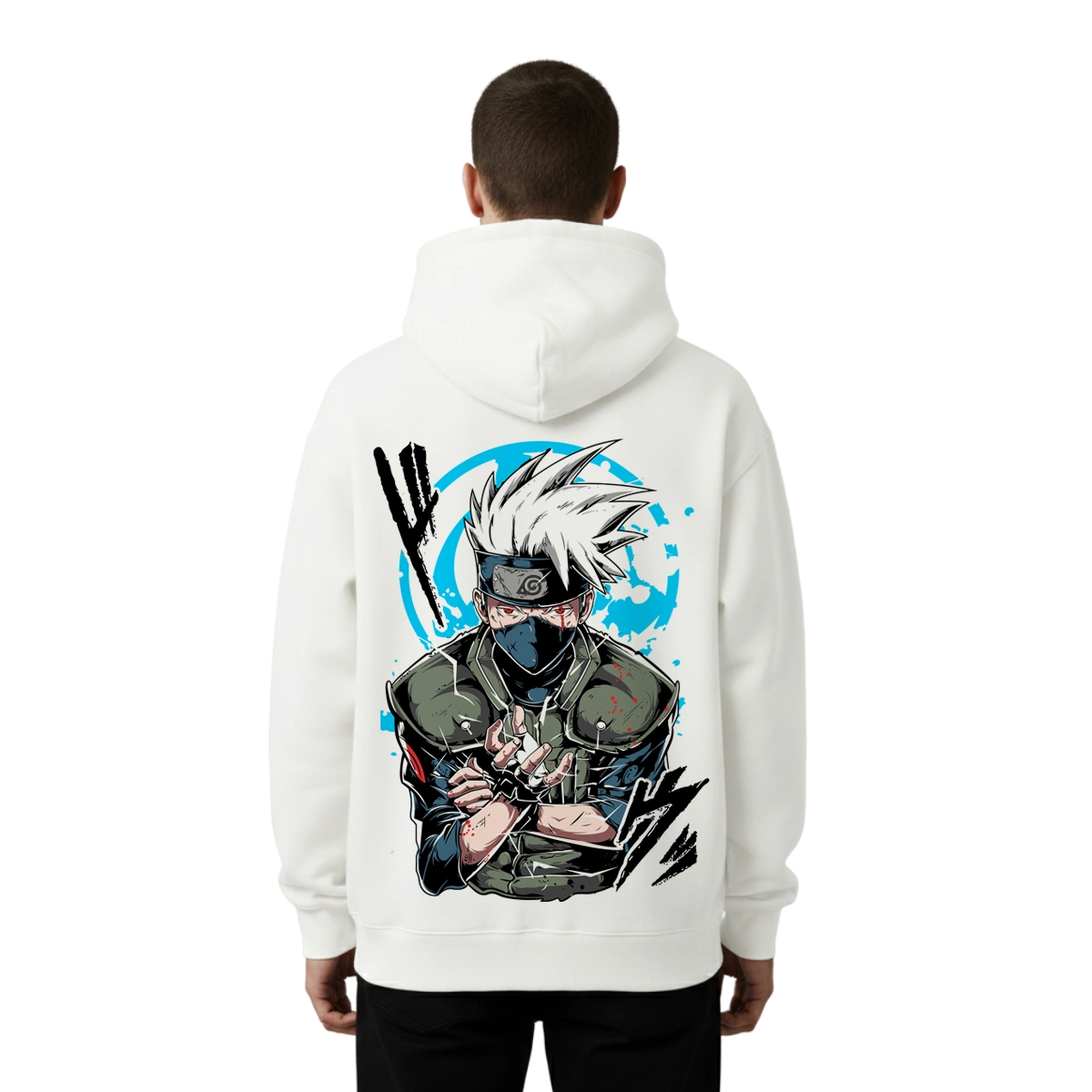 Kakashi Sensei Graphic Hoodie - Image 7