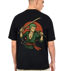 Three Blades” Samurai Streetwear T Shirt