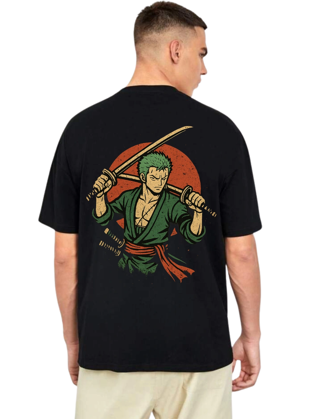 Three Blades” Samurai Streetwear T Shirt